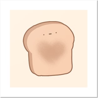 Cute toast Posters and Art